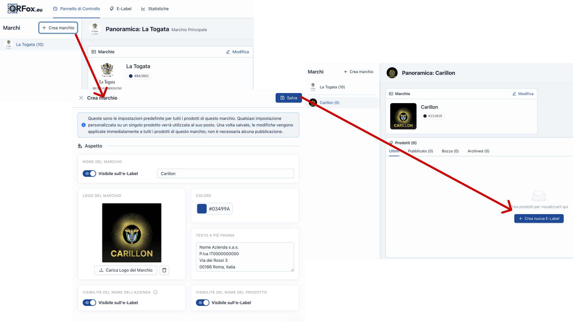 New Multi-Brand Feature: Easily Manage Multiple Brands from a Single QRFox.eu Account
